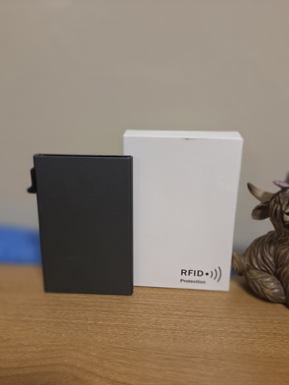 RFID Blocking Card Holder Wallet - Gray